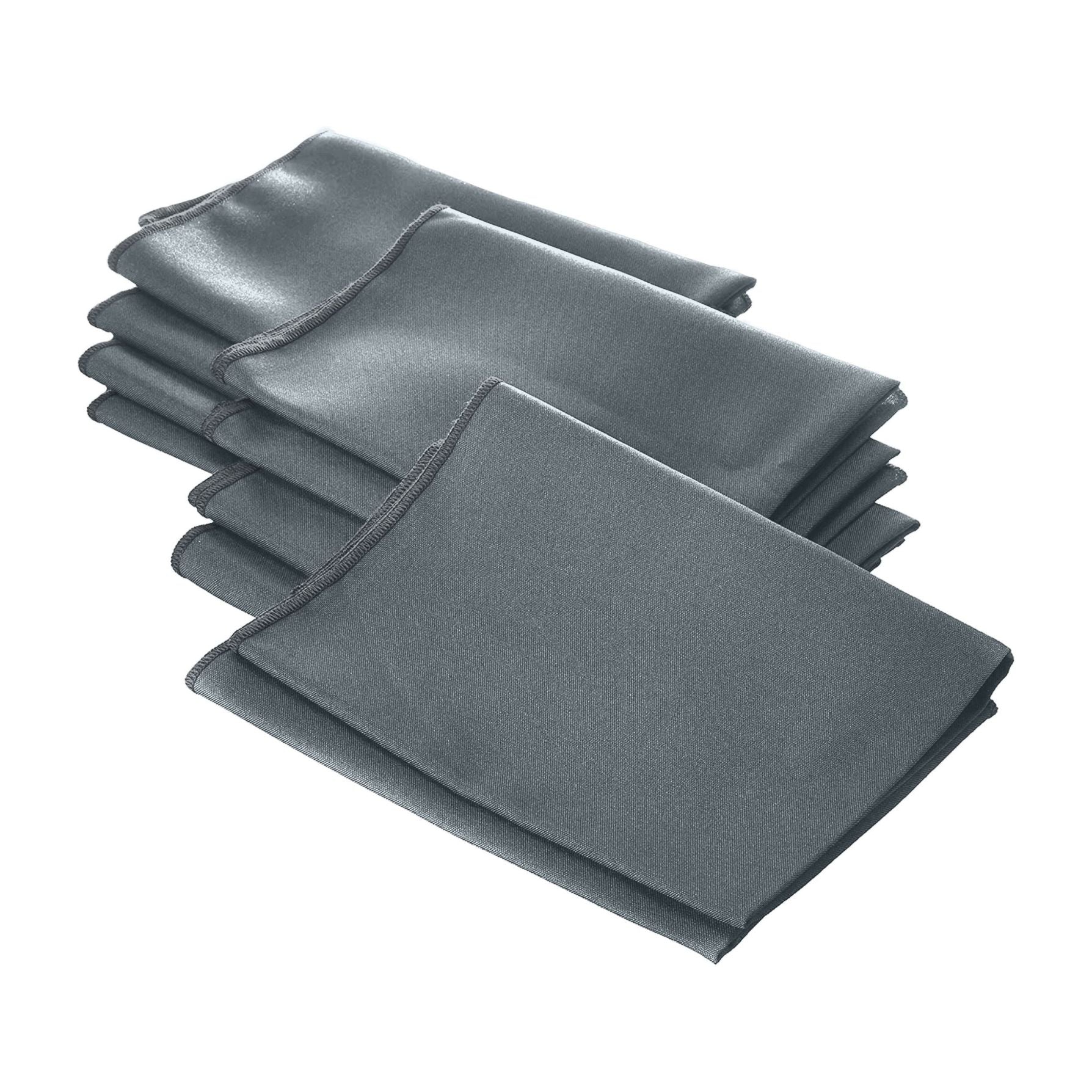 Counter Cloth Napkins, RC BL, warm grey (4pk)-LE